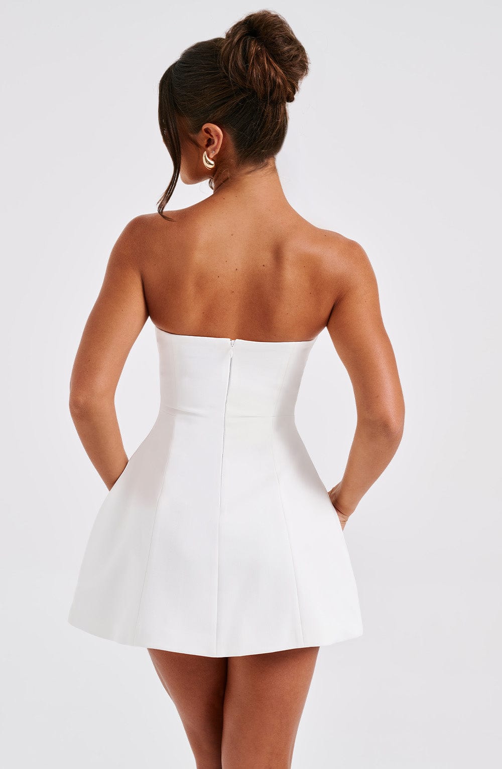 Asha Mini Dress - Ivory - ShopLorca