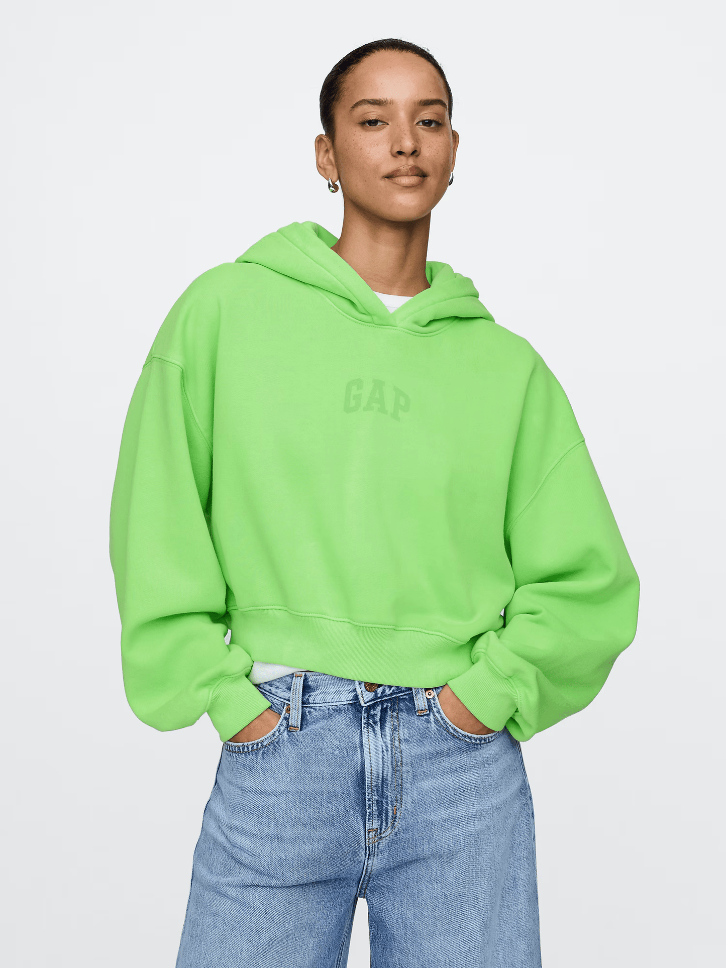 Crop Logo Hoodie - ShopLorca