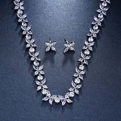 Brilliant Flower Jewelry Set - ShopLorca