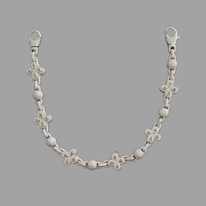 Clover Crystal Wallet Chain - ShopLorca