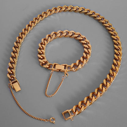 Contemporary Buckle Jewelry Set - ShopLorca