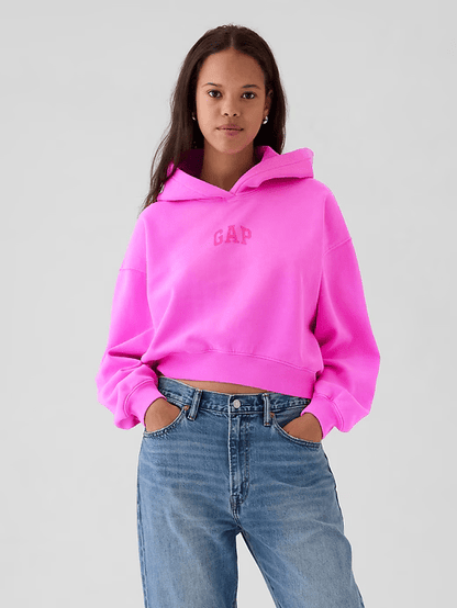 Crop Logo Hoodie - ShopLorca