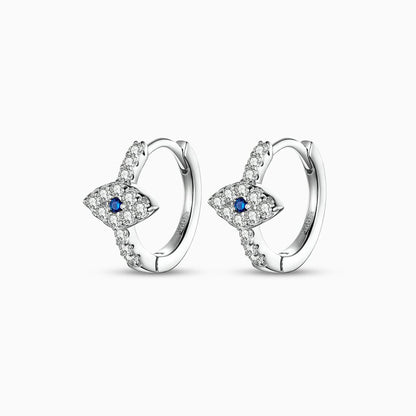 Evil Eye Huggie Earrings - ShopLorca