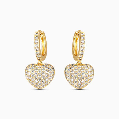 The Hills Heart Pendant Earrings - ShopLorca
